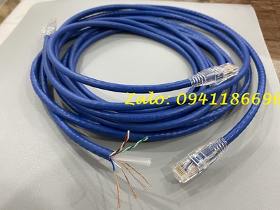 Patch Panel - Patch Cord Dây cáp nhảy Cat6 5 feet  1,5m  mã 1859247-5 5