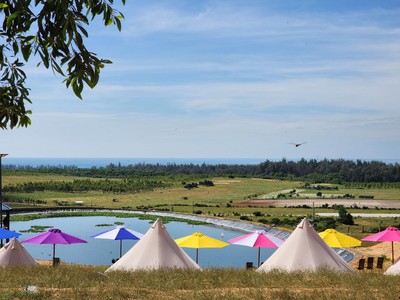 Thanh lý bớt lô đất để trả nợ 3400m2 đất view biển Tuy Phong ngay QL1A 2