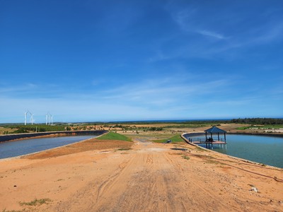 Thanh lý bớt lô đất để trả nợ 3400m2 đất view biển Tuy Phong ngay QL1A 3