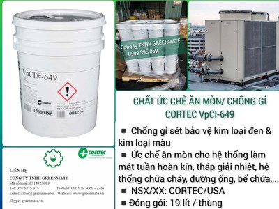 Chất ức chế ăn mòn/chống gỉ CORTEC VpCI-649 0