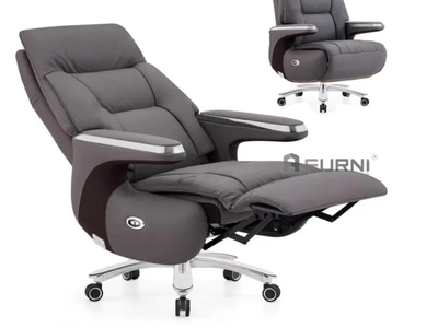 Ghế lãnh đạo chất liệu da thật nhập khẩu cao cấp CD7154-L   Nội Thất Furni 2