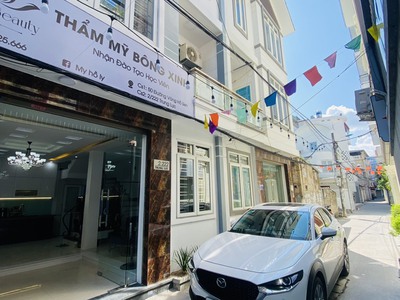 Nhà mặt ngõ thông phố trung lực ôtô vào nhà phù hợp kinh doanh nail, spa 0
