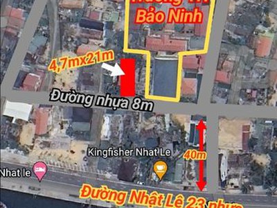 Bán đất đường nhựa 8m Bảo Ninh giá 880 triệu, ngân hàng hỗ trợ vay vốn Quảng Bình,  gửi tiết kiệm lã 7