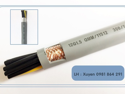 Cáp điều khiển, công trình 12x1.5mm2 lõi đồng mềm Altek kabel 1