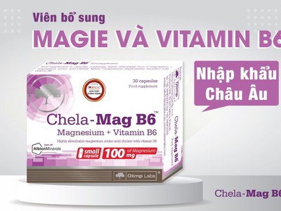 Thực phẩm bảo vệ sức khỏe Chela-Mag B6 0