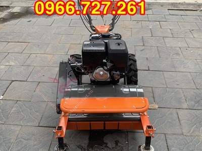 Máy cắt cỏ trục băm 10hp đề nổ Kawasaki VMTB100D 0