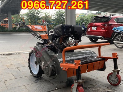 Máy cắt cỏ trục băm 10hp đề nổ Kawasaki VMTB100D 1