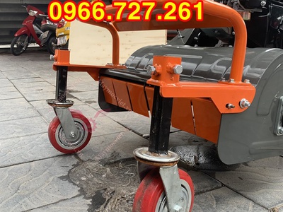 Máy cắt cỏ trục băm 10hp đề nổ Kawasaki VMTB100D 5