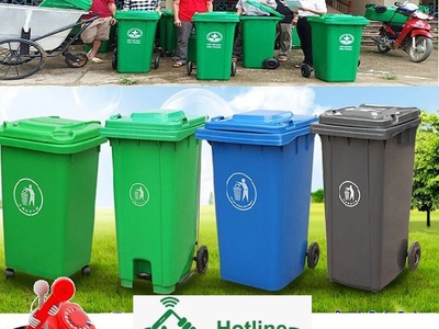 Thùng rác công cộng: bán buôn và lẻ các loại thùng rác giá rẻ 0
