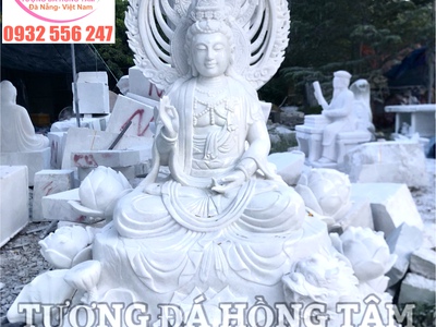 Tượng Phật đá, tượng Quan Âm bằng đá, tượng Phật Giáo,tượng A Di Đà, 6