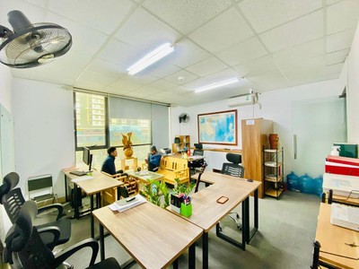 Bán tòa nhà văn phòng ngõ 61 dương khuê 80m2x8 tầng mặt tiền 6m giá rao bán 27 tỷ 4