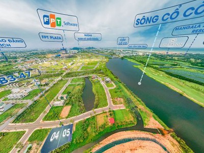 Bán đất biệt thự view sông dự án FPt - CƠ HỘI đầu tư HẤP DẪN  2