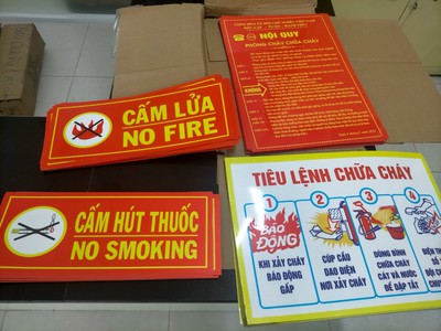 Bộ nội quy   tiêu lệnh   biển cẩm lửa   cấm thuốc pccc 0