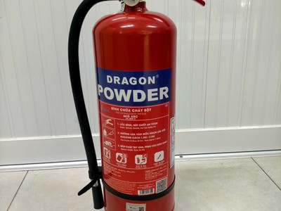 Bình chữa cháy dragon bột abc  4kg  giá rẻ, có tem kiểm định và bh 12t 2