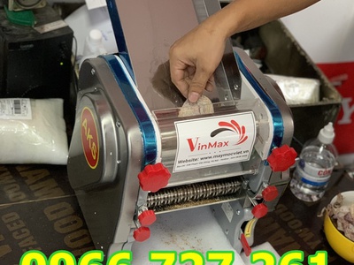 Máy cán thịt khô, mực khô chạy điện VMC370 2