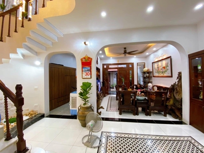 Bán Biệt thự Bán đảo Linh Đàm, Mặt tiền cực rộng, Siêu đẹp phong cách Châu Âu 6