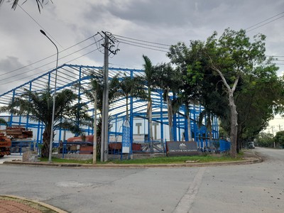 Bán nhà xưởng lô góc ,kcn long an ,3000m2 ,tiếp nhận xi mạ ,phân bón.giá  tốt 26 tỷ,xưởng mới 0