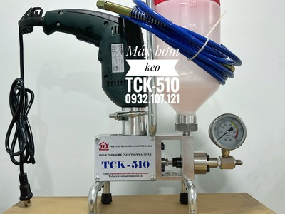 Máy Bơm Keo Epoxy Pu Chống Thấm Chống Nứt, Foam Chống Thấm Tck 500 1