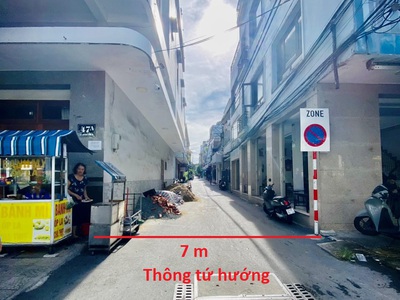 Bán nhà 4 tầng duy tân. mt 6m. dòng tiền 30 tr/t. giá nhỉnh 5 tỷ 4