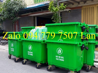 Phân phối sỉ lẻ thùng rác 660 lit toàn quốc 1