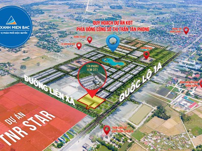 Cần tiền ra gấp lô đất nằm trong quy hoạch KDT phía đông công sở thị trấn Tân Phong 2