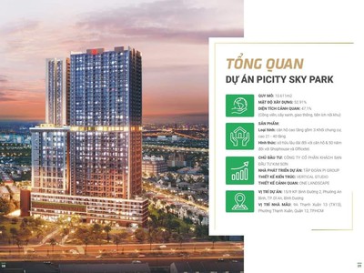 Thanh toán từ 290tr 20  sở hữu ngay căn hộ thông minh picity sky park liền kề thủ đức  cách 100m 2
