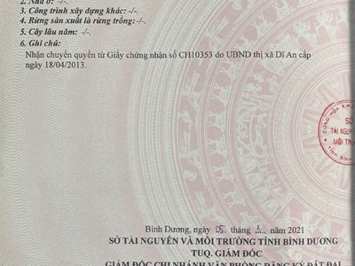 Chính chủ cần bán tại dt743 dĩ  an tỉnh bình dương 4
