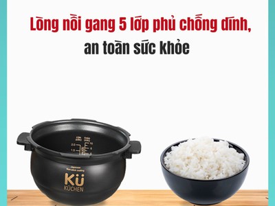 Nồi áp suất cao tần đa năng KUCHEN 2