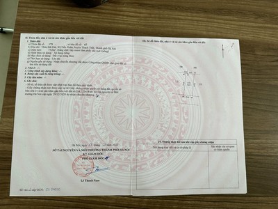 Nhỉnh hơn tỷ có ngay lô đất xinh xinh 75m2 bãi dài sát khu giáo dục đại học quốc gia hòa lạc 1