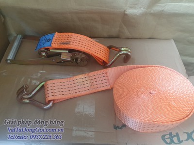 Dây ràng hàng tăng đơ bản 50mm- Chụi tải 3 Tấn 3