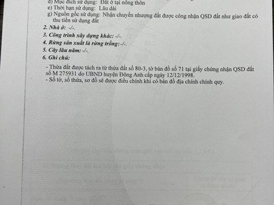 Bán đất tiên kha tiên dương đông anh hà nội 2
