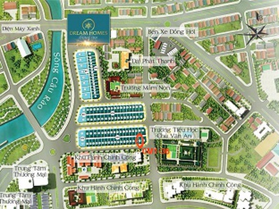 Bán biệt thự giá rẻ bất ngờ. biệt thự liền kề tại dự án dream homes đồng hới. 1