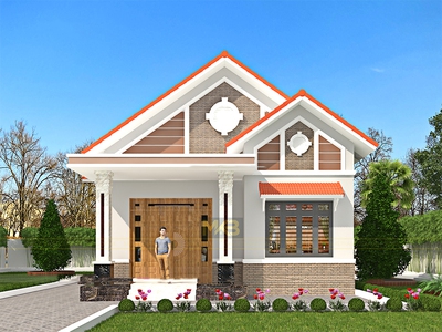 Mẫu Nhà Vườn Đơn Giản Mà Tiện Nghi 0