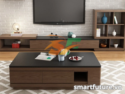 Bàn trà gỗ MDF linh hoạt và giá cả phải chăng 0