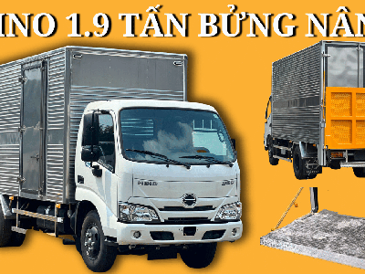 HINO 1.9 Tấn XZU650L Thùng Kín Bửng Nâng Thiết Kế Mới 2023   Nâng Cả Thế Giới Cùng Hino 0