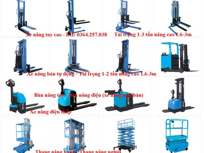 Xe nâng hàng, xe nâng các loại nhập khẩu chính hãng giá rẻ 4