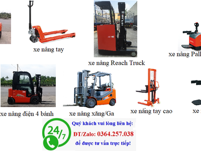 Xe nâng hàng, xe nâng các loại nhập khẩu chính hãng giá rẻ 1