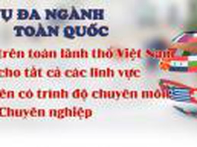 Dịch thuật giá rẻ Quảng Nam 1