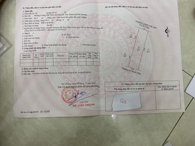 Bán đất mặt phố Lương Thế Vinh, Đông Nam Cường, TP HD, 171m2, mt 9m, đường 20.5m 0