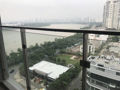 Cho thuê căn hộ cao cấp Q.2 18tr/tháng 2PN, full nội thất, view sông 2