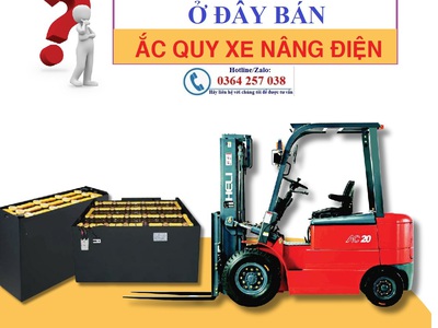 SALE 15 các loại ắc quy  bình điện  xe nâng chính hãng 0