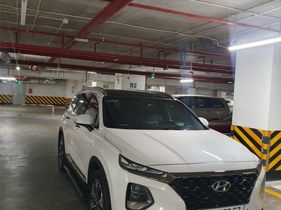 Chính chủ cần bán xe hyundai santafe sản xuất 2020, bản dầu cao cấp, 1 chủ từ đầu -xem xe: tại 3