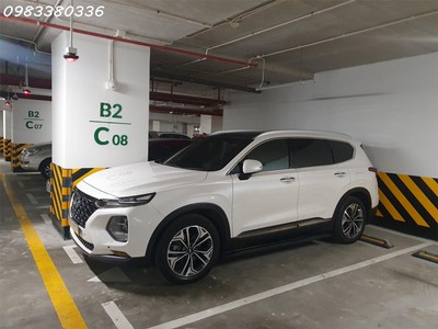 Chính chủ cần bán xe hyundai santafe sản xuất 2020, bản dầu cao cấp, 1 chủ từ đầu -xem xe: tại 1