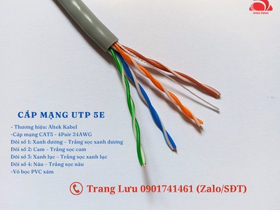Cáp mạng Cat6 chống nhiễu sử dụng ngoài trời 1