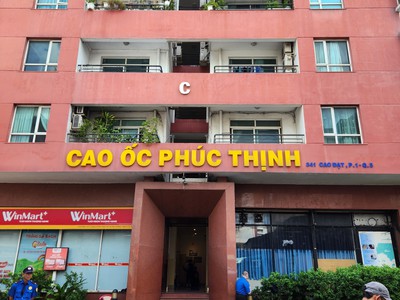 Mình chính chủ Bán căn hộ chung cư Phúc Thịnh số 341 đường Cao Đạt, phường 1, Q5: 5