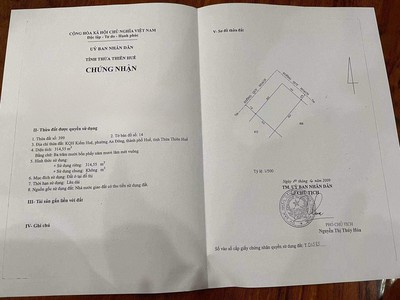 Nhà 5 tầng căn góc ngã tư đường lớn tại KQH Kiểm Huệ, số 9 Hoàng Văn Thụ, p.An Đông, Tp Huế. 6