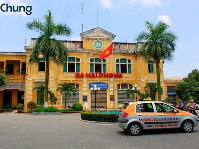 Cho thuê nhà 300m2 mặt tiền 17m MĐ Lương Khánh Thiện NQ Hải Phòng 2