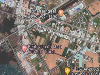 Chính chủ bán 5000m2 đất sổ đỏ ngay bvđk sóc trăng 1