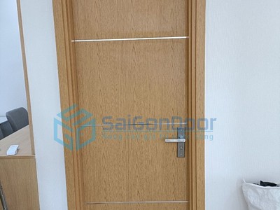 Cửa gỗ công nghiệp MDF Melamine màu sắc đa dạng, phù hợp vói nhiều công trình nhà ở, chung cư 1