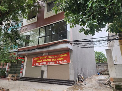 Chính chủ cho thuê toà nhà 5 tầng gồm 2 lô mb liền kề mt8m làm văn phòng cửa hàng   đường kinh 3